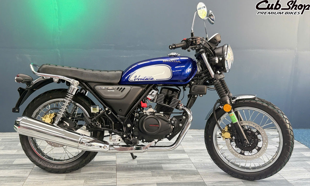 Honda CGX150 2026 Màu Xanh Dương: Vẻ Đẹp Lãng Tử – Đẳng Cấp Xe Côn Tay Classic